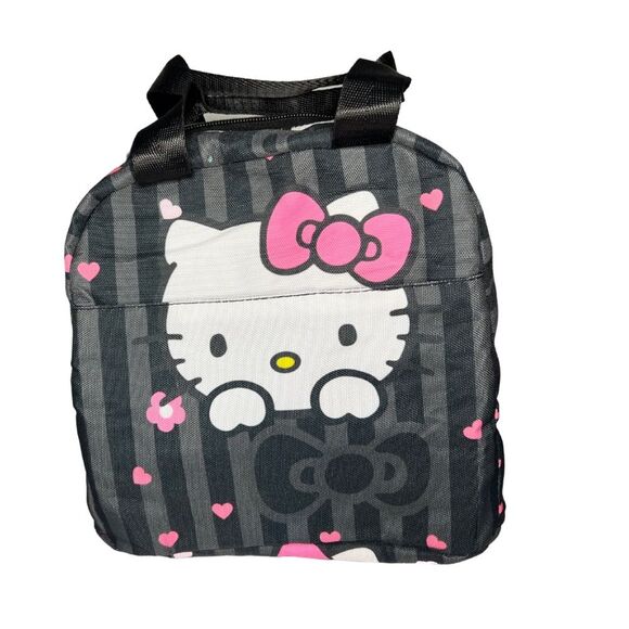 Cartoon Kawaii Lunch Box Insulated Hello Kitty Reusable Cooler Bags School Work - Picture 3 of 6